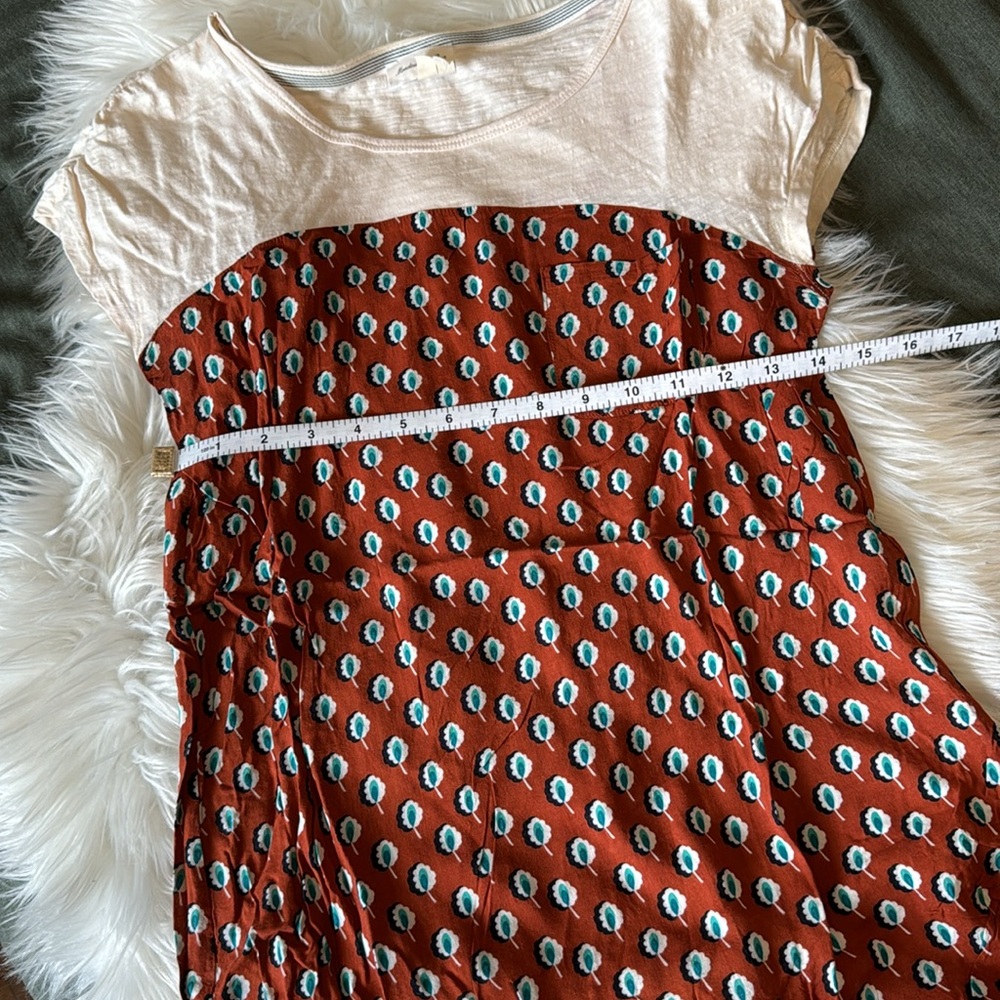 A N T H R O P O L O G I E Meadow Rue Two Tone Tee - image 6